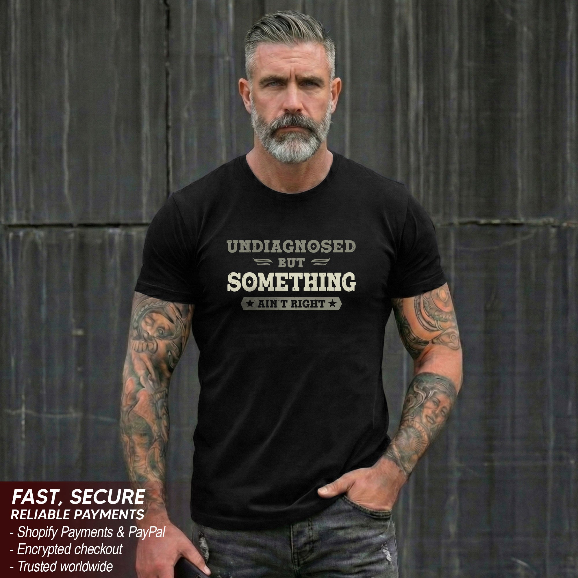 Undiagnosed But Something Ain't Right Cooling T-Shirt – Breathable Quick-Dry Sarcastic Graphic Tee