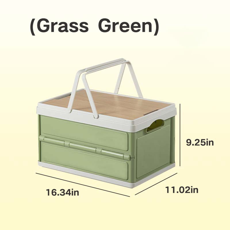 🏕️ Foldable Large-Capacity Outdoor Storage Box with Lid