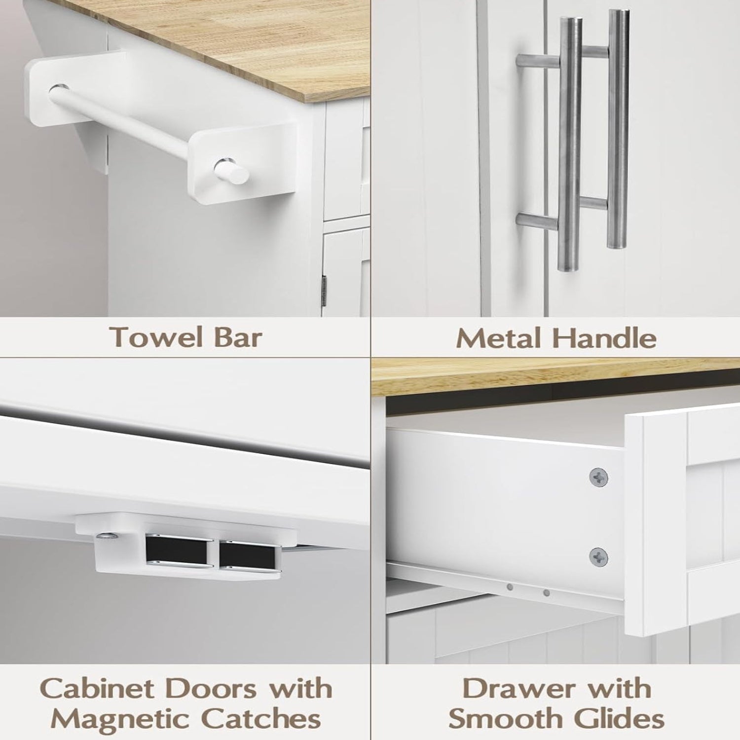 Last Day For Clearance 🔥 Kitchen Island