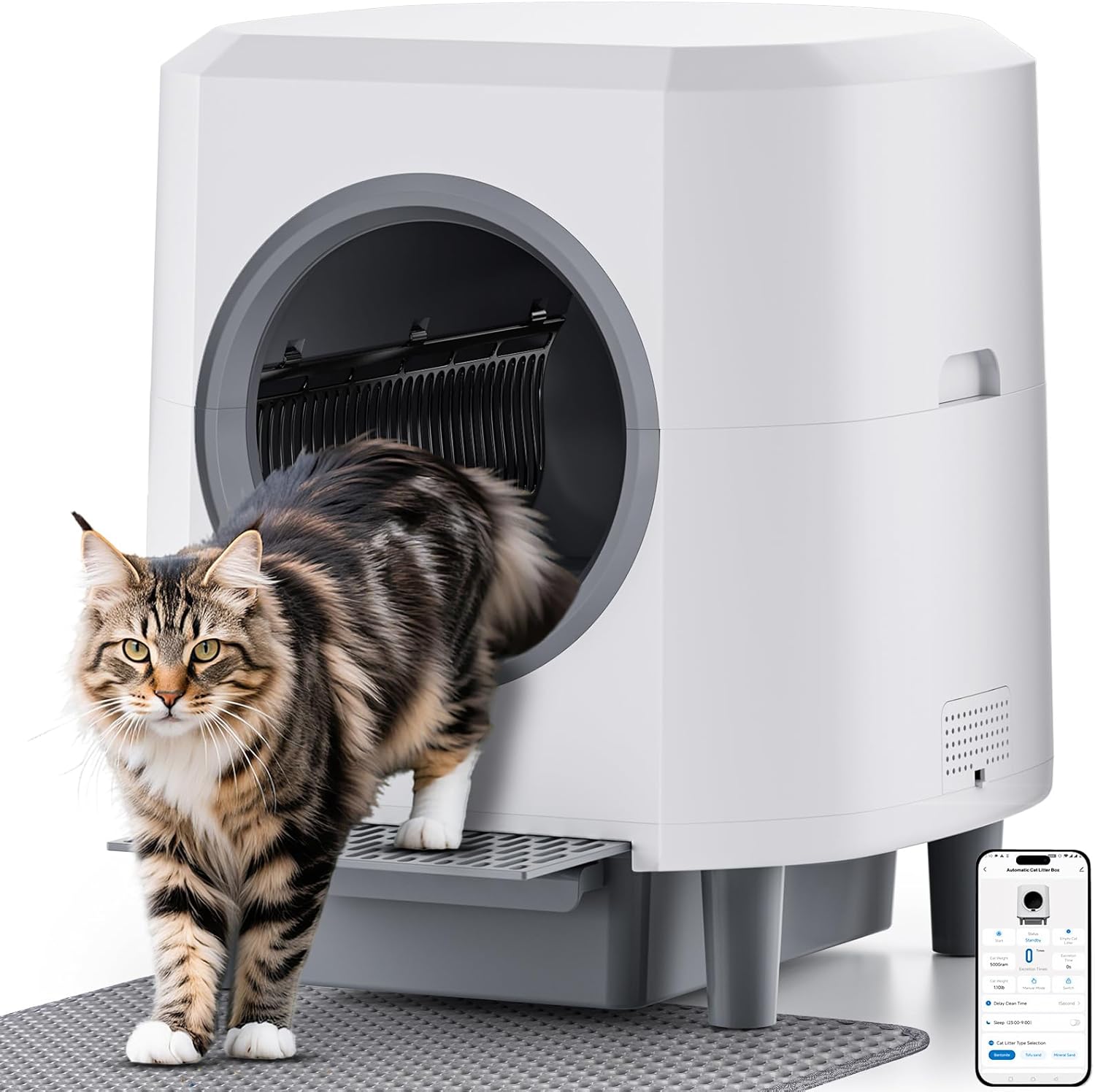 Automatic Litter Box, Self Cleaning Litter Box