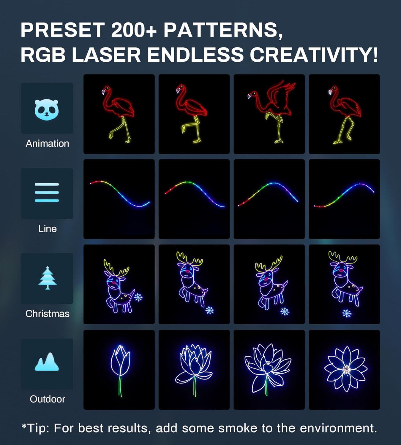 DJ Laser Light with App Control