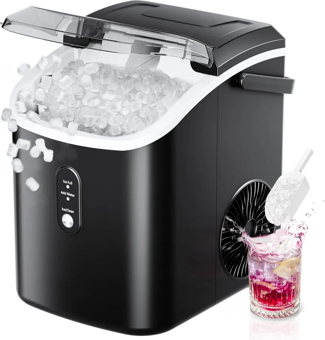 Liquidation Sale💥Nugget Ice Maker Countertop with Handle