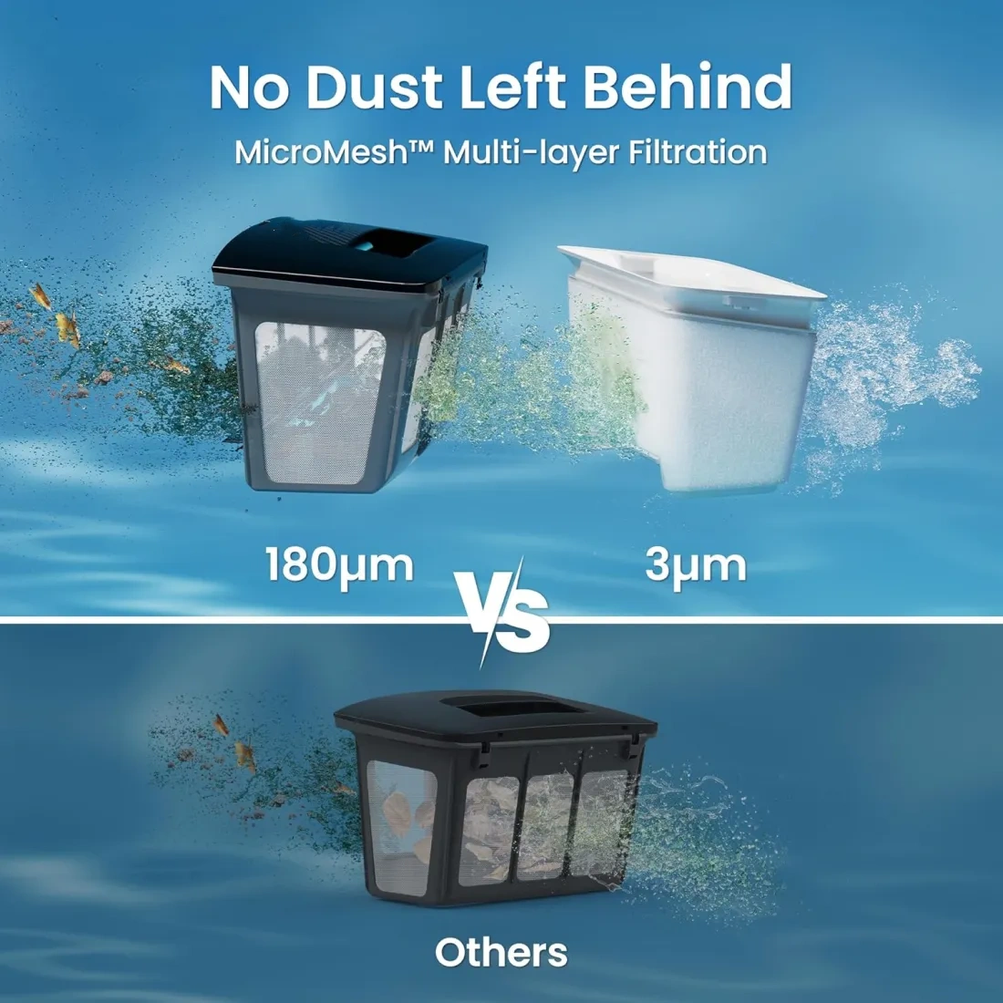 (2026 New) AIPER Scuba V3 AI Robotic Pool Cleaner  - 10x Faster Cleaning with Smart Waterline Parking, Cordless Design & Multi-Layer Filtration