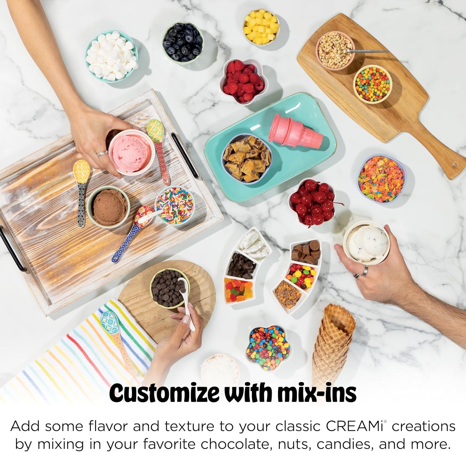 CREAMi Scoop & Swirl Ice Cream Maker