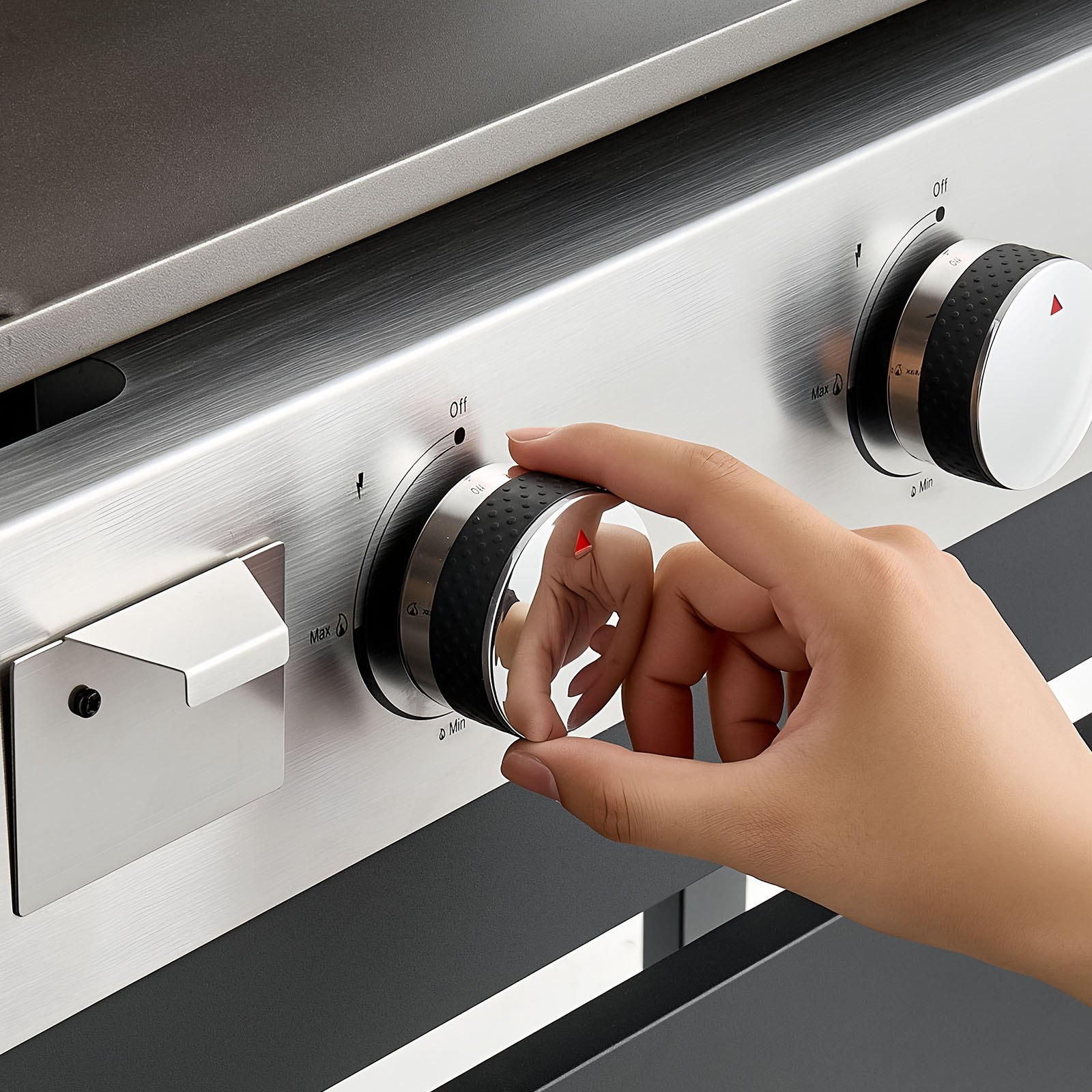 ⚡️Factory wholesale promotion 80% OFF⚡️ Gas Griddle, 3-Burner Flat Top Grill, Propane Griddle with Wheels