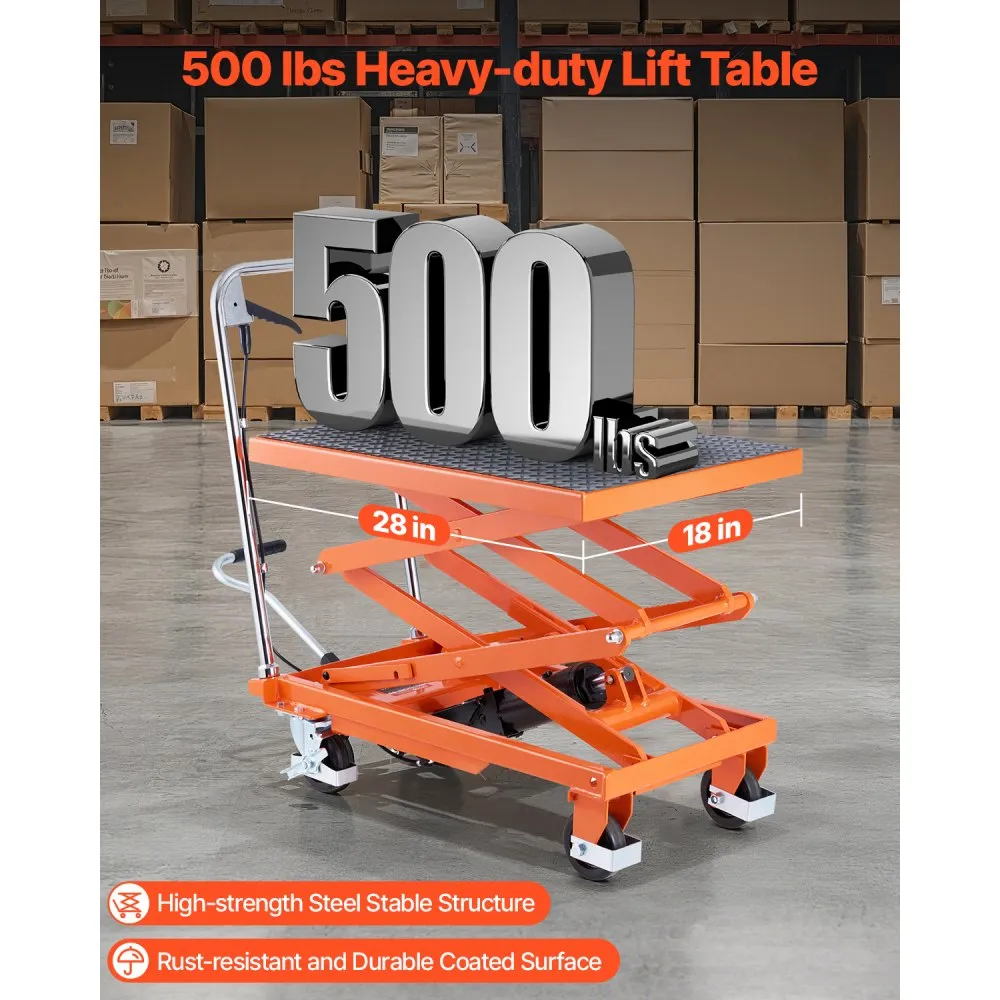 🔥Spring Fresh Sale 🎁Hydraulic Lift Table Cart