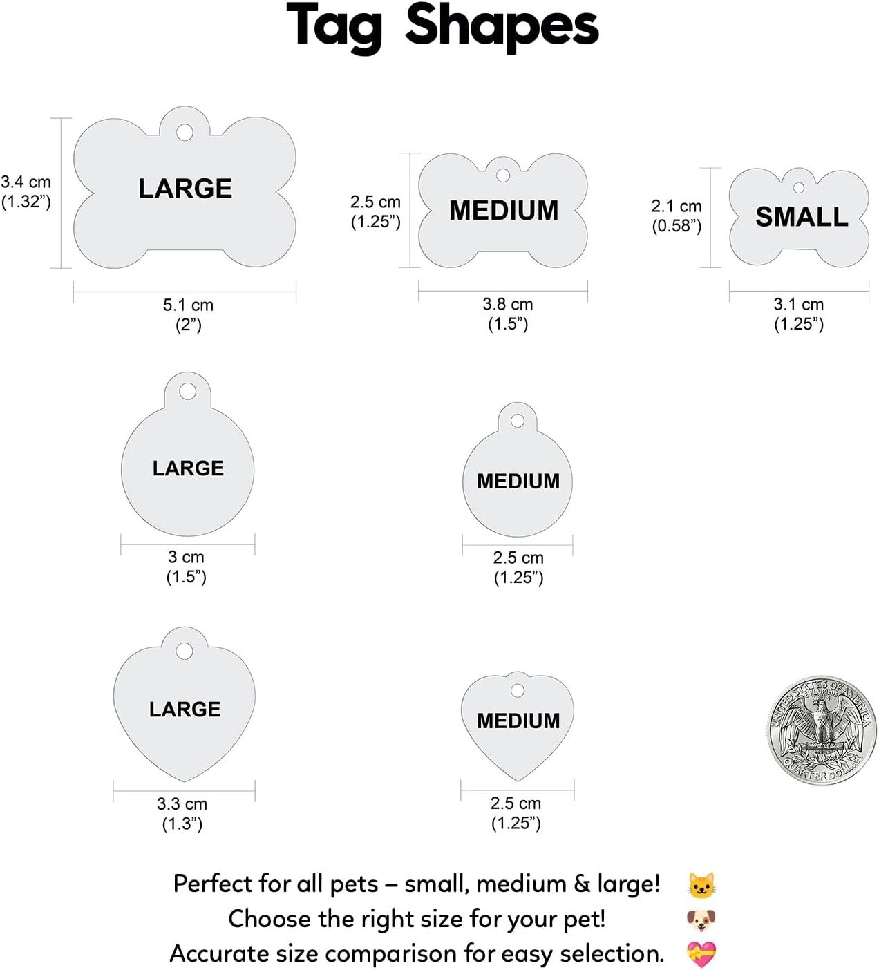 Sunrise Pet ID Tag Personalized