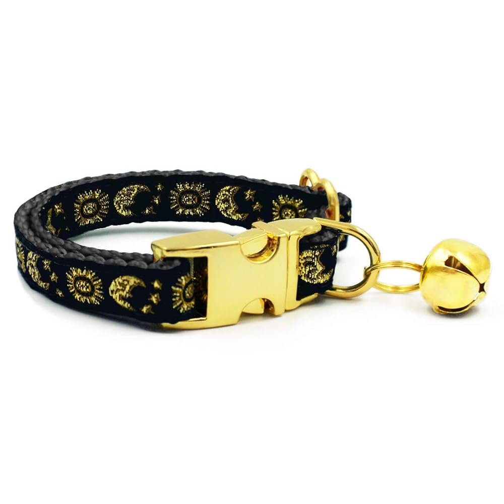 Black Cat Collar Non-Breakaway