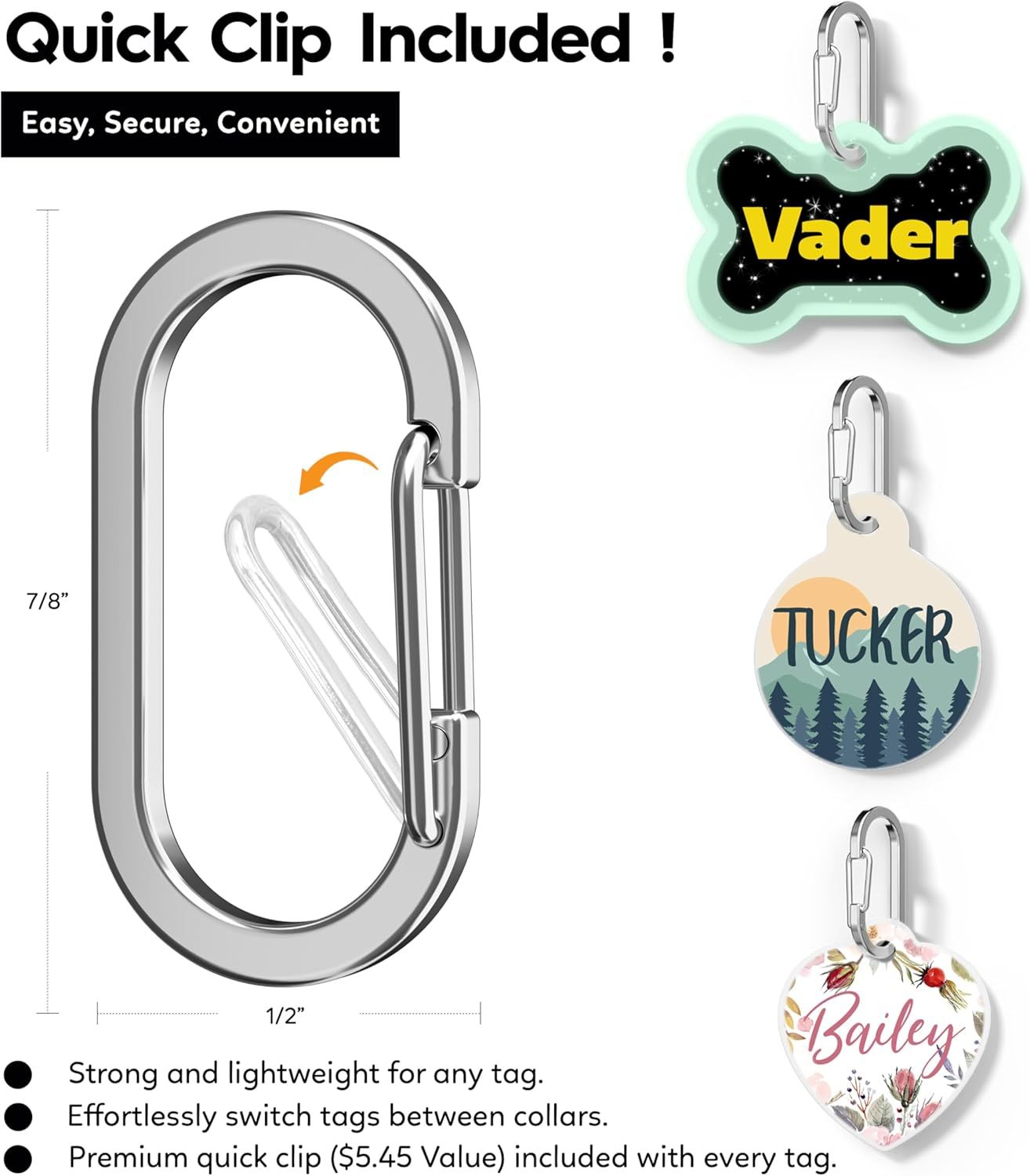 Sunrise Pet ID Tag Personalized