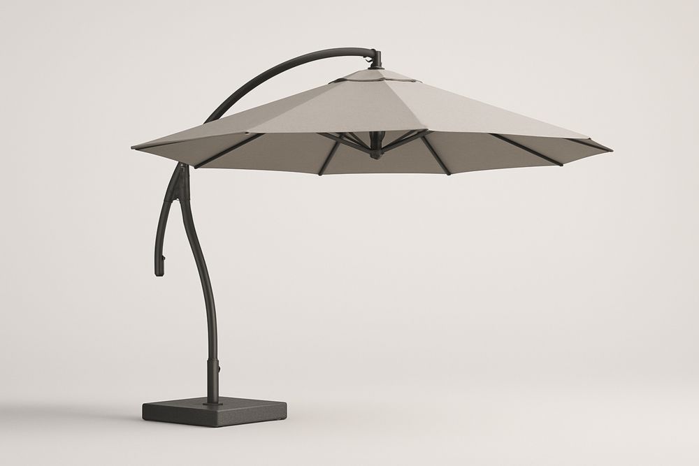 Állítható Acél Poliészter Napernyő, Bézs 300 cm-Nidrefuges