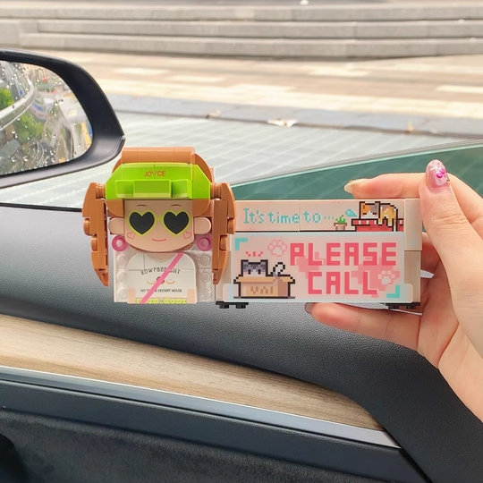 Niestandardowa tymczasowa tablica parkingowa, karta z numerem parkingowym, akcesoria samochodowe, tymczasowa tablica z numerem telefonu parkingowego