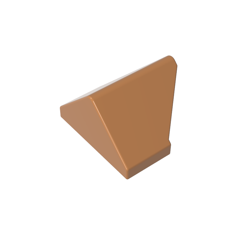 1x2 45° double-sided sloping bricks