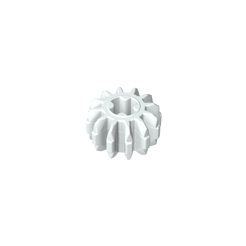Double-sided 12-ply gear, outer diameter 13.3 mm.