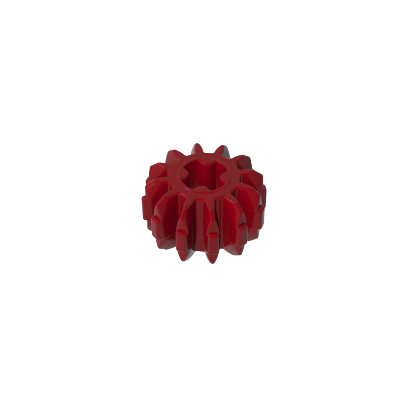 Double-sided 12-ply gear, outer diameter 13.3 mm.