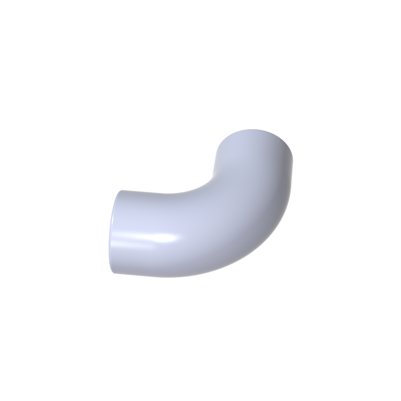 Conector codo 90° 1x1