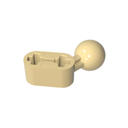1x2 hole arm with ball