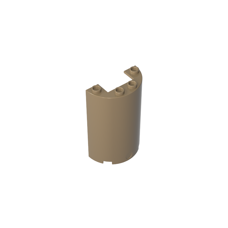 2x4x5 curved wall