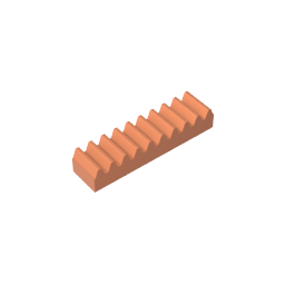 1x4 gear rack