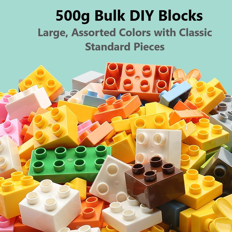 Large Slide & Track Building Set - Creative Educational Toy