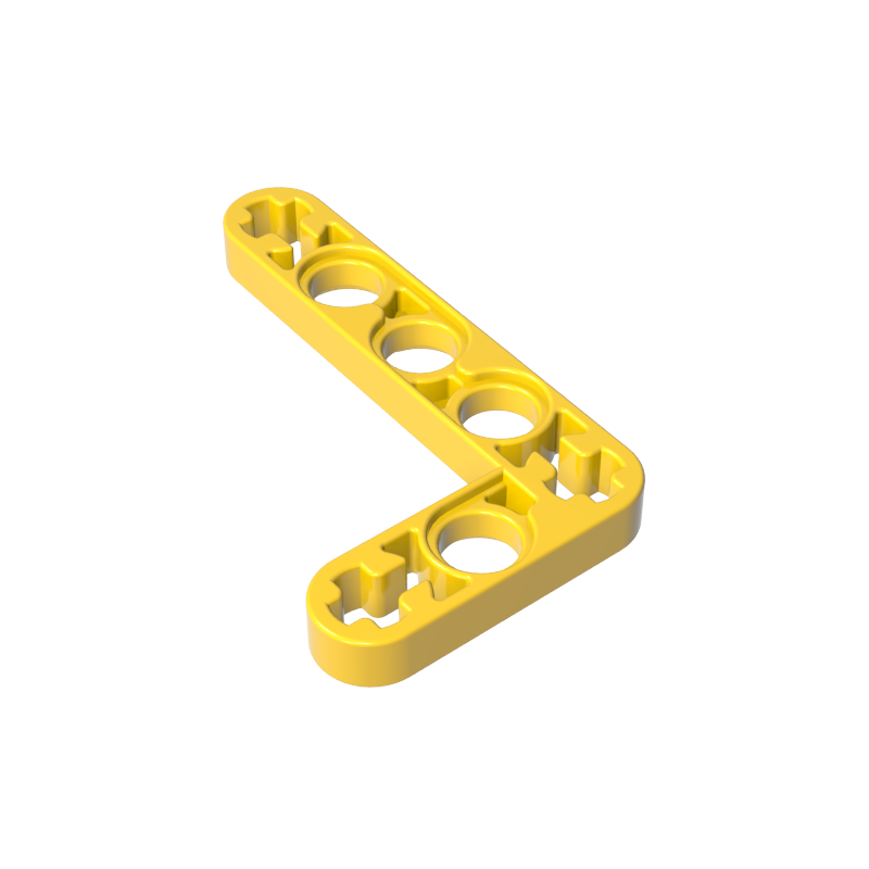 3x5L type bent thin arm with shaft hole