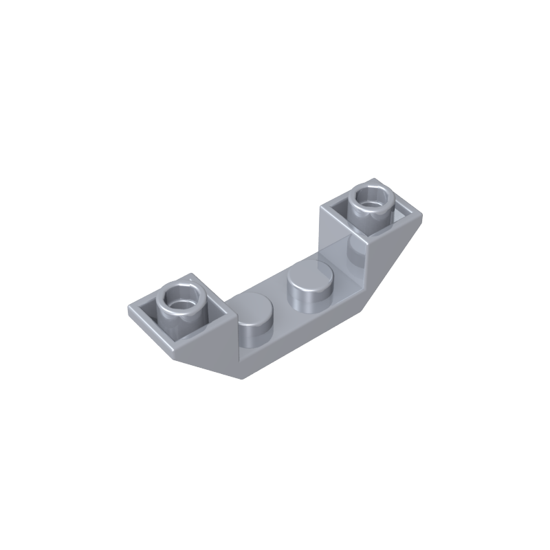 Ladrillo inverso con lado inclinado de 1x4