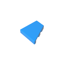 2x2 wedge-shaped light panel (right)
