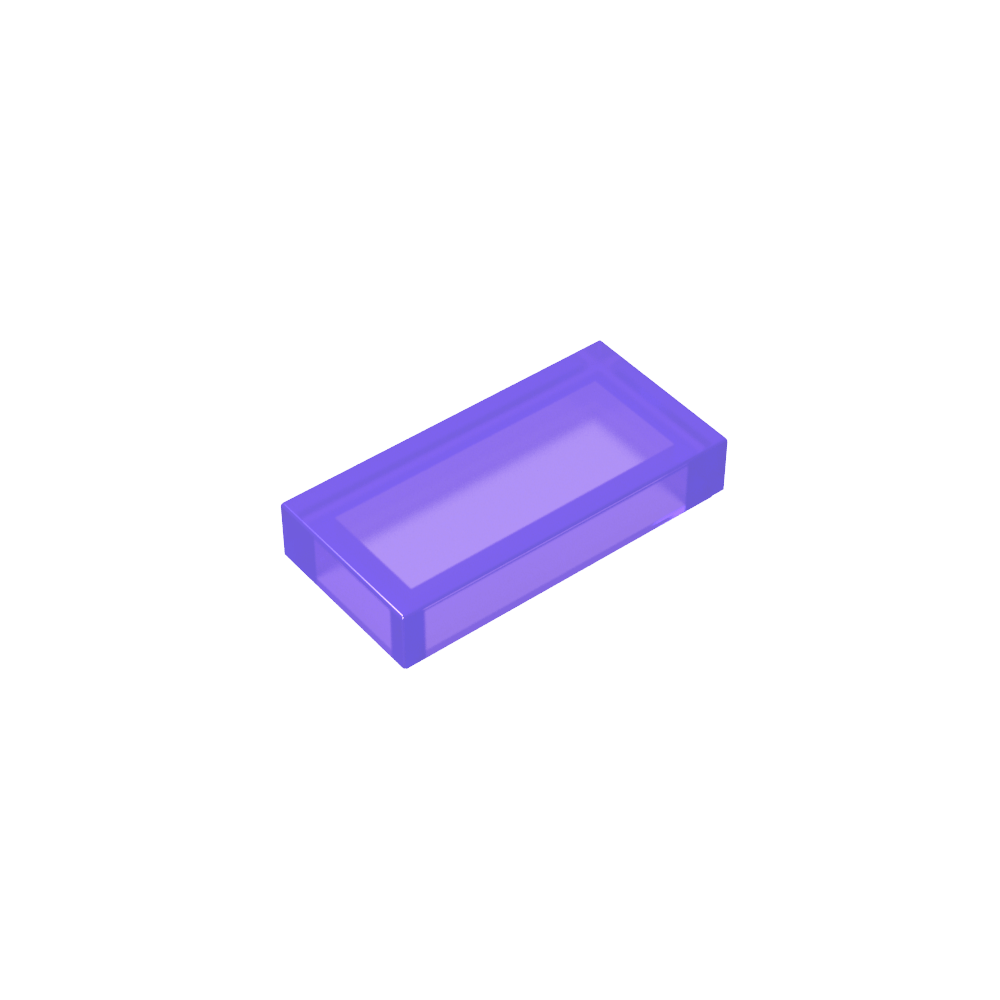 Tile 1 x 2 with Groove 3069b