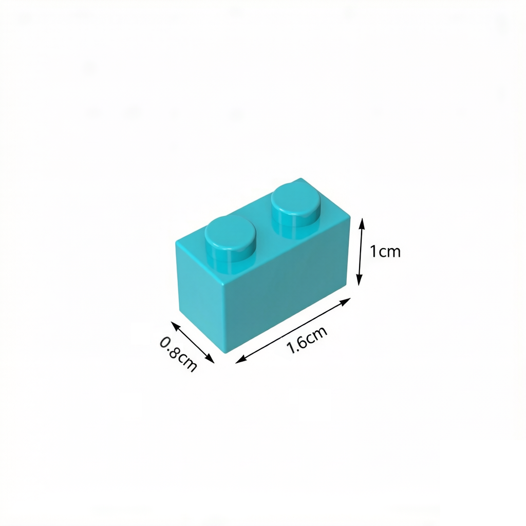 3004 Cegła 1 x 2 - GOBRICKS Cegły z nadrukiem na zamówienie S