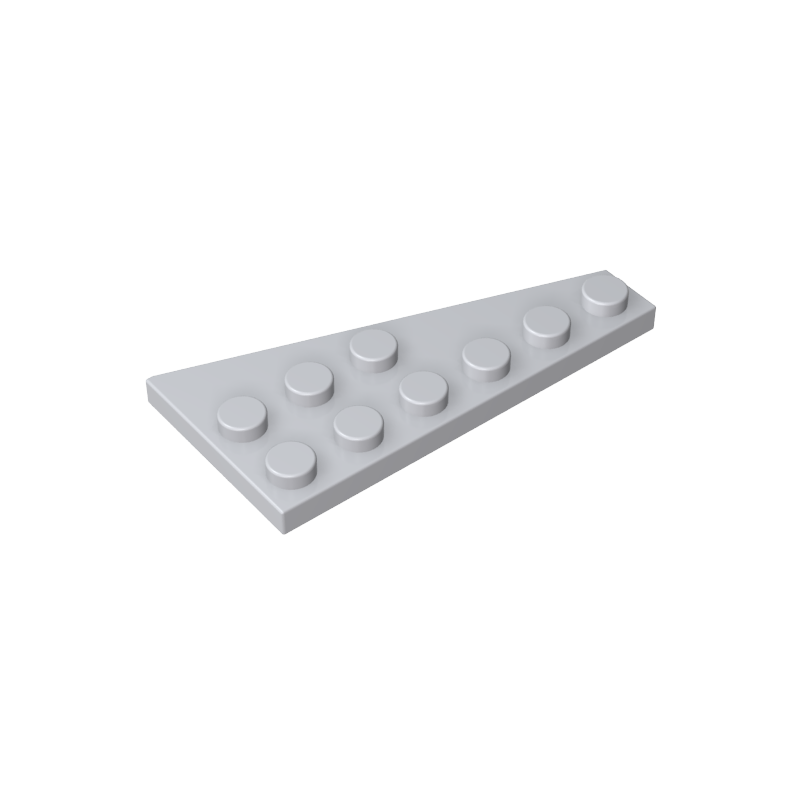 Placa de cuña 6 x 3 izquierda