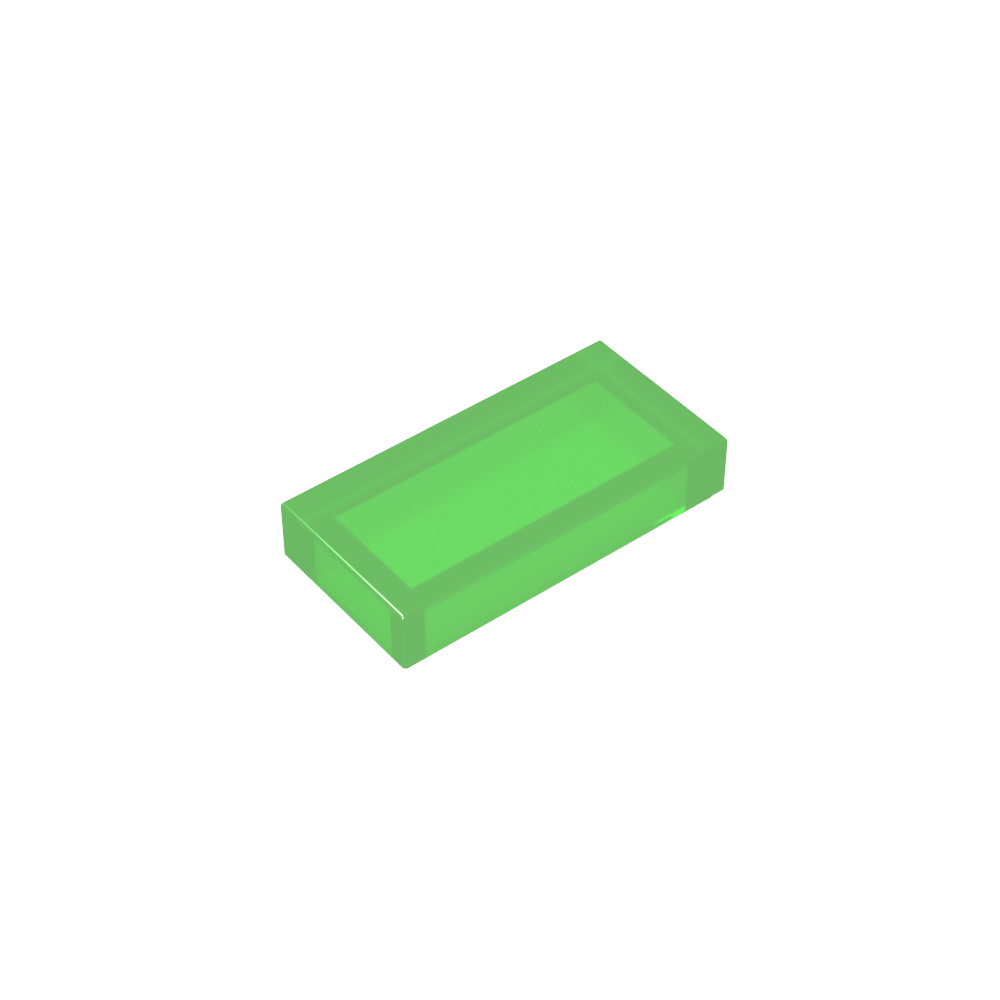 Tile 1 x 2 with Groove 3069b