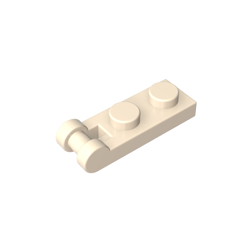 1x2 single side hinge plate with handle
