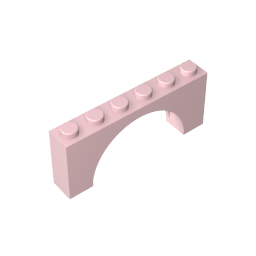 1x6x2 arched bricks