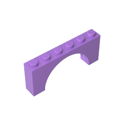 1x6x2 arched bricks