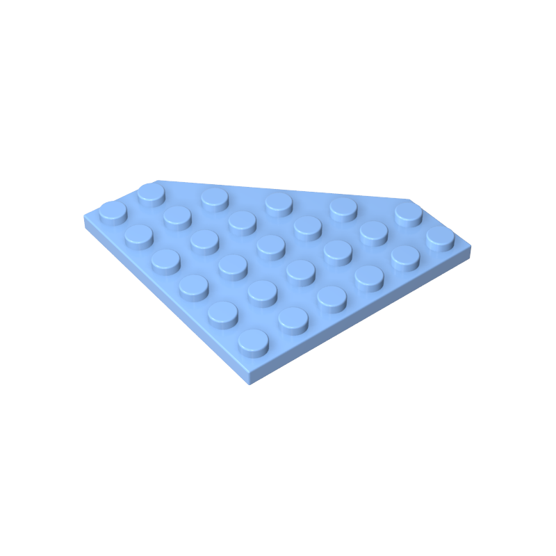placa de cuña 6x6