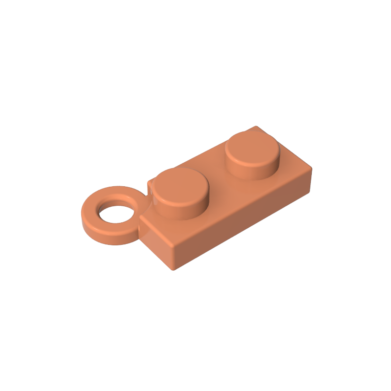 Placa de bisagra 1x2 (izquierda)