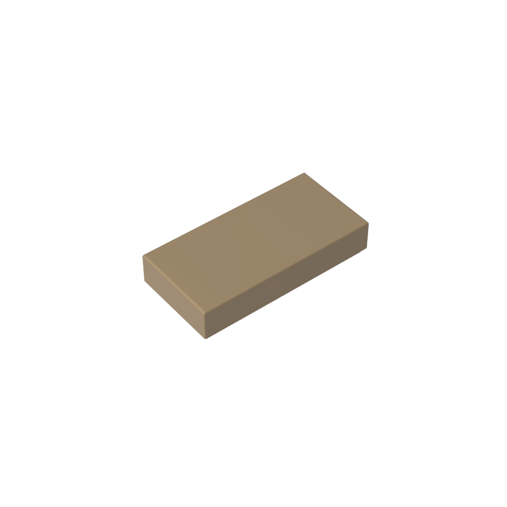 Tile 1 x 2 with Groove 3069b