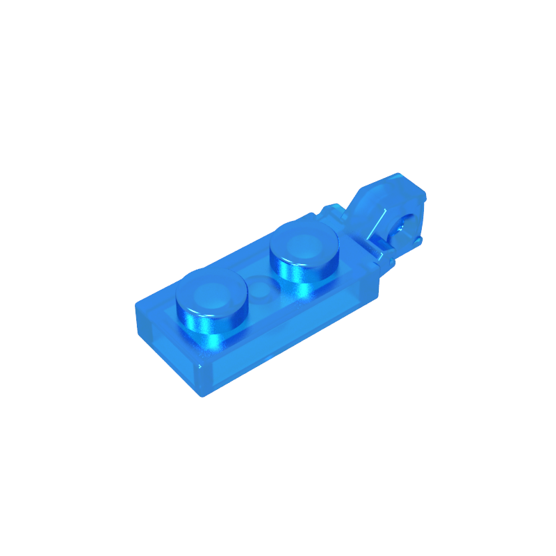 1x2 Single-sided hinged plate (convex)