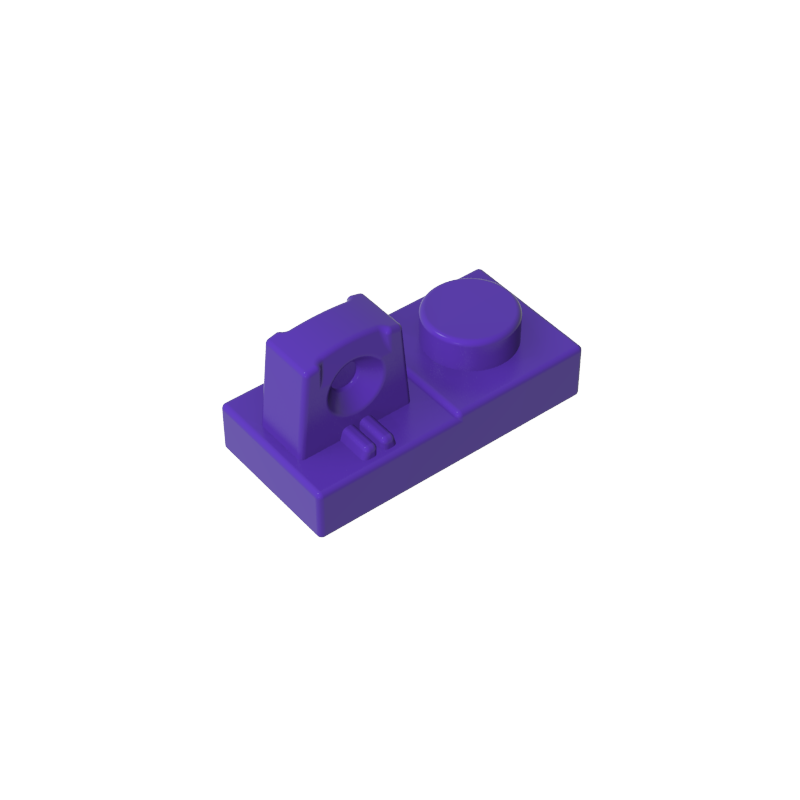 1x2 top hinge plate (convex)