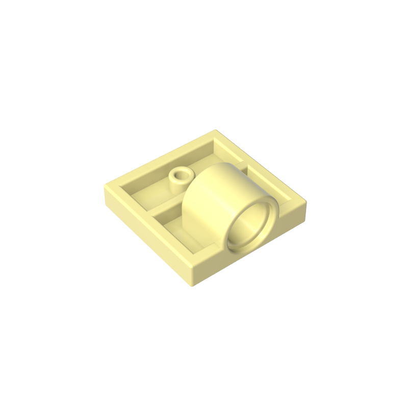 2x2 with one hole on the bottom