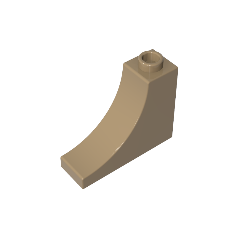 Arched 1x3x2 inverted