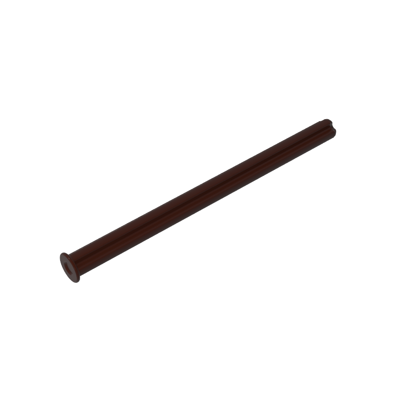 1x8 #8 single-sided cross shaft with stop, length 63.5 mm