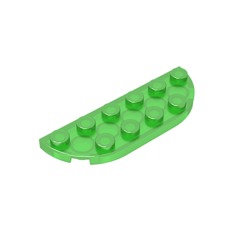 2x6 double rounded corner plate