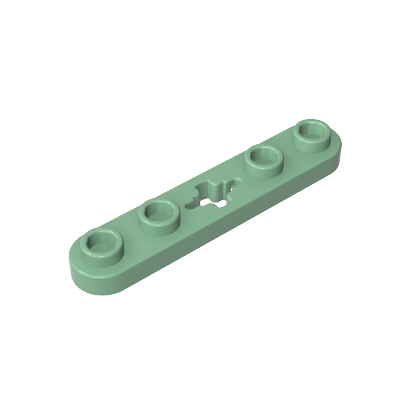 Placa De 1x5 Con Orificio Para Eje Intermedio
