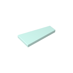 2x4 wedge-shaped light panel (left)