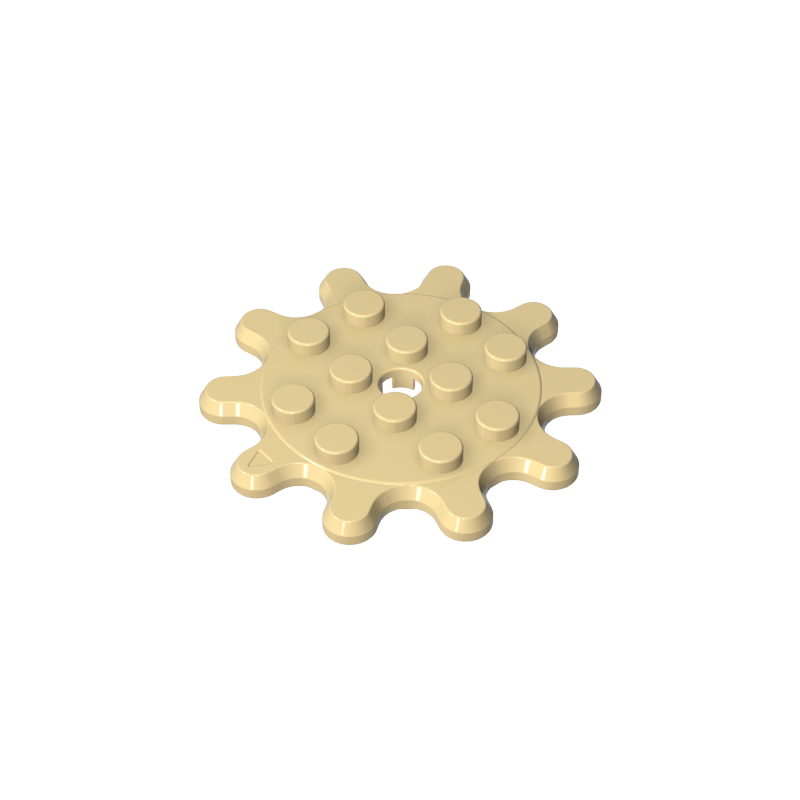 4x4 10 gear turntable plate