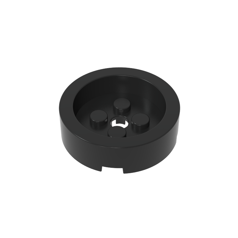 4x4 Round Brick Wheel