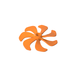 6x6 bore 7-blade propeller