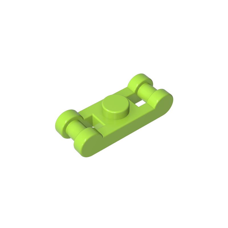 1x1 double armrests with hinge plates