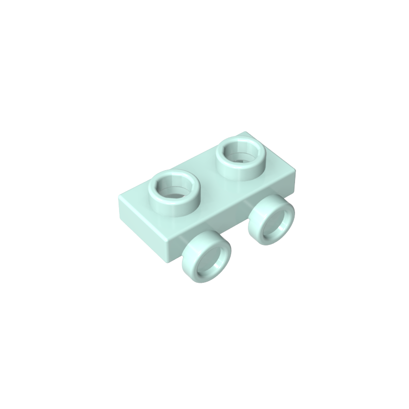 1x2 board with lower bump on one side