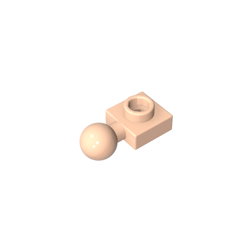 1x1 single-sided ball-carrying paddle
